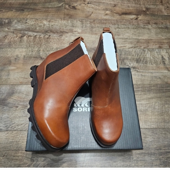 Sorel Shoes - Sorel Joan Arctic wedge III WP boots women's size 7.5